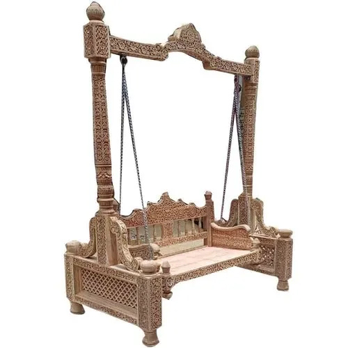 3 Seater Wooden Swing