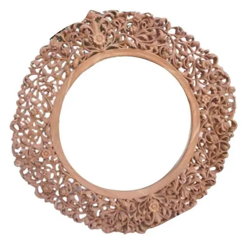 48x48 Inch Antique Wooden Mirror Frame