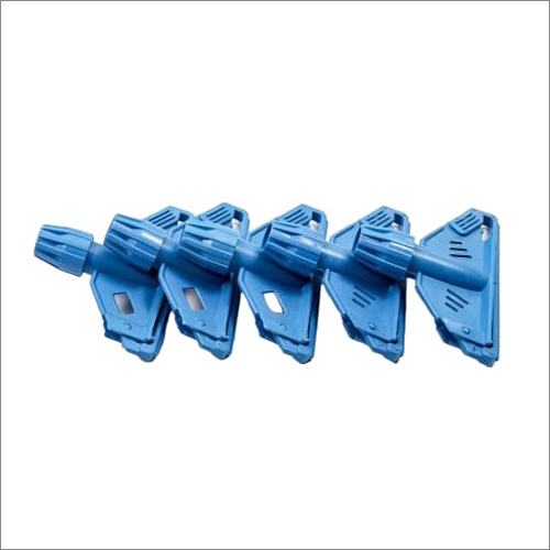 Blue Plastic Mop Clip