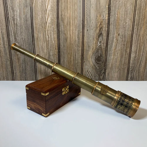 Vintage Victorian Maritime Sailor Telescope Gift