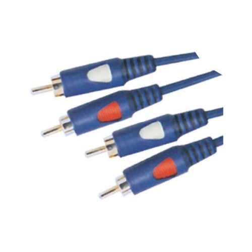 MX 2 RCA PLUG MX 2 RCA PLUG CORD SUPER GOLD PLATED DUAL MOULDED