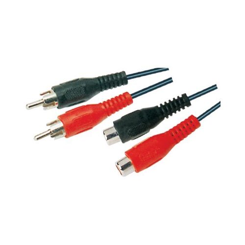 MX 2 RCA PLUG TO MX 2 RCA SOCKET CORD