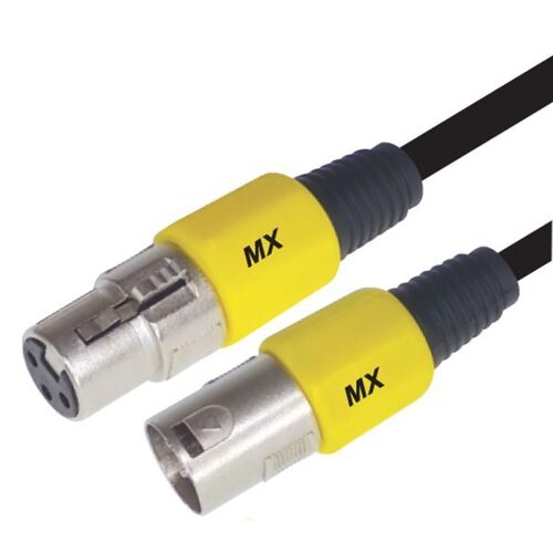 MX 3 PIN MIC XLR MALE TO 3PIN XLR FEMALE CORD 10 MTR.