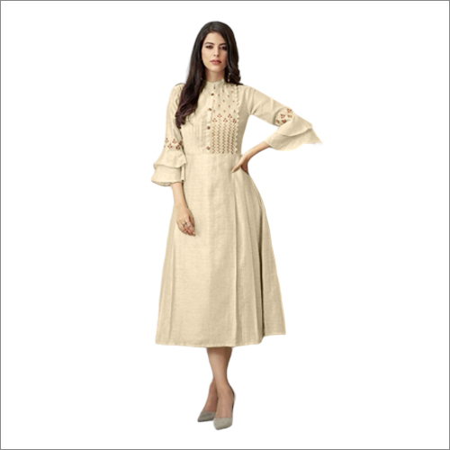 Washable Cotton Slub Kurti