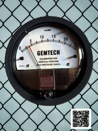 Series G2000 GEMTECH Differential Pressure Gauge 100 PA