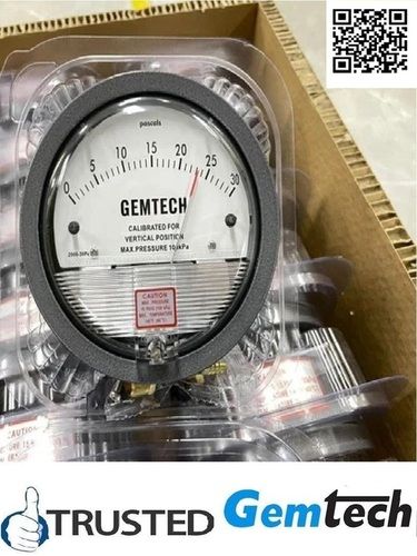 GEMTECH G2010 Differential pressure Gauges 0-10 Inch