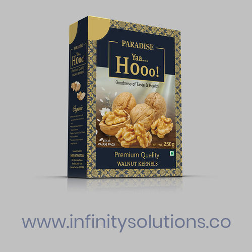 Walnut Dry Fruit Packaging Box