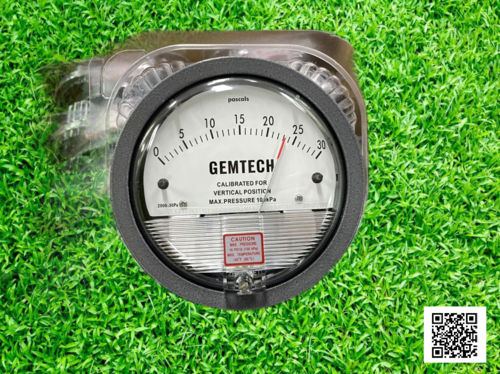 Series G2050 GEMTECH Instrument Differential Pressure Gauge 0-50 Inch WC