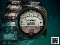 Series G2050 GEMTECH Instrument Differential Pressure Gauge 0-50 Inch WC