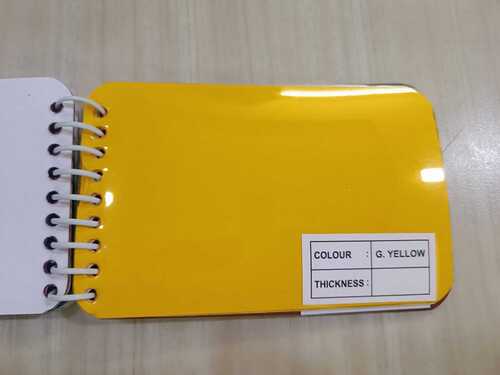 PVC Blister Film G Yellow