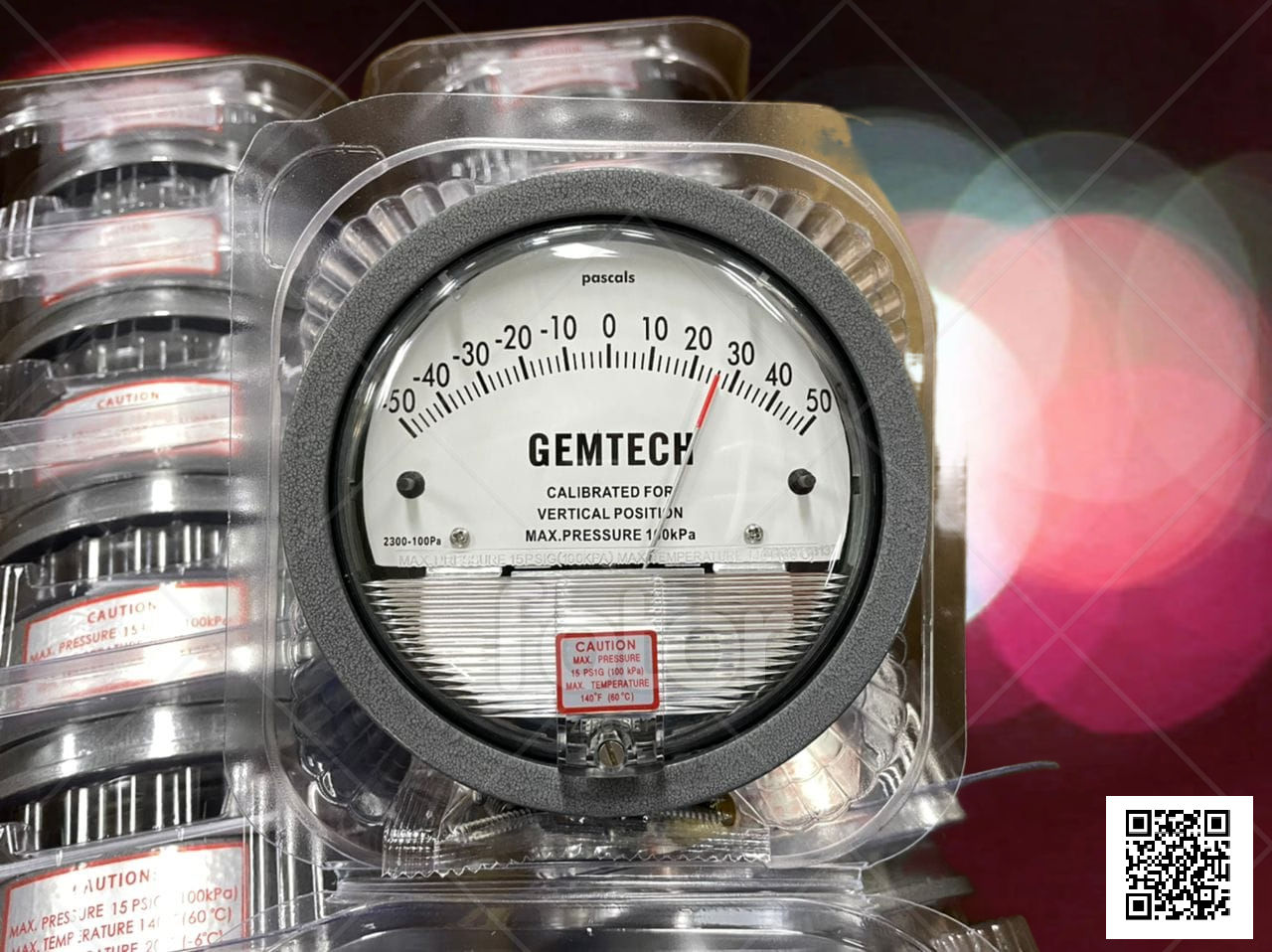 GEMTECH Differential Pressure Gauge Distributor By Tirupur Tamil Nadu