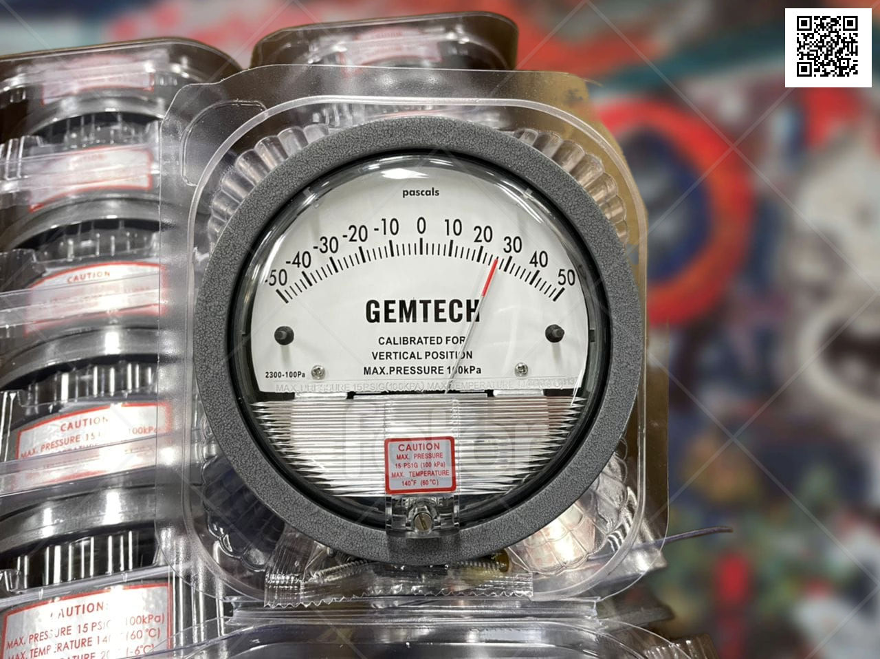 GEMTECH Differential Pressure Gauge Distributor By Tirupur Tamil Nadu