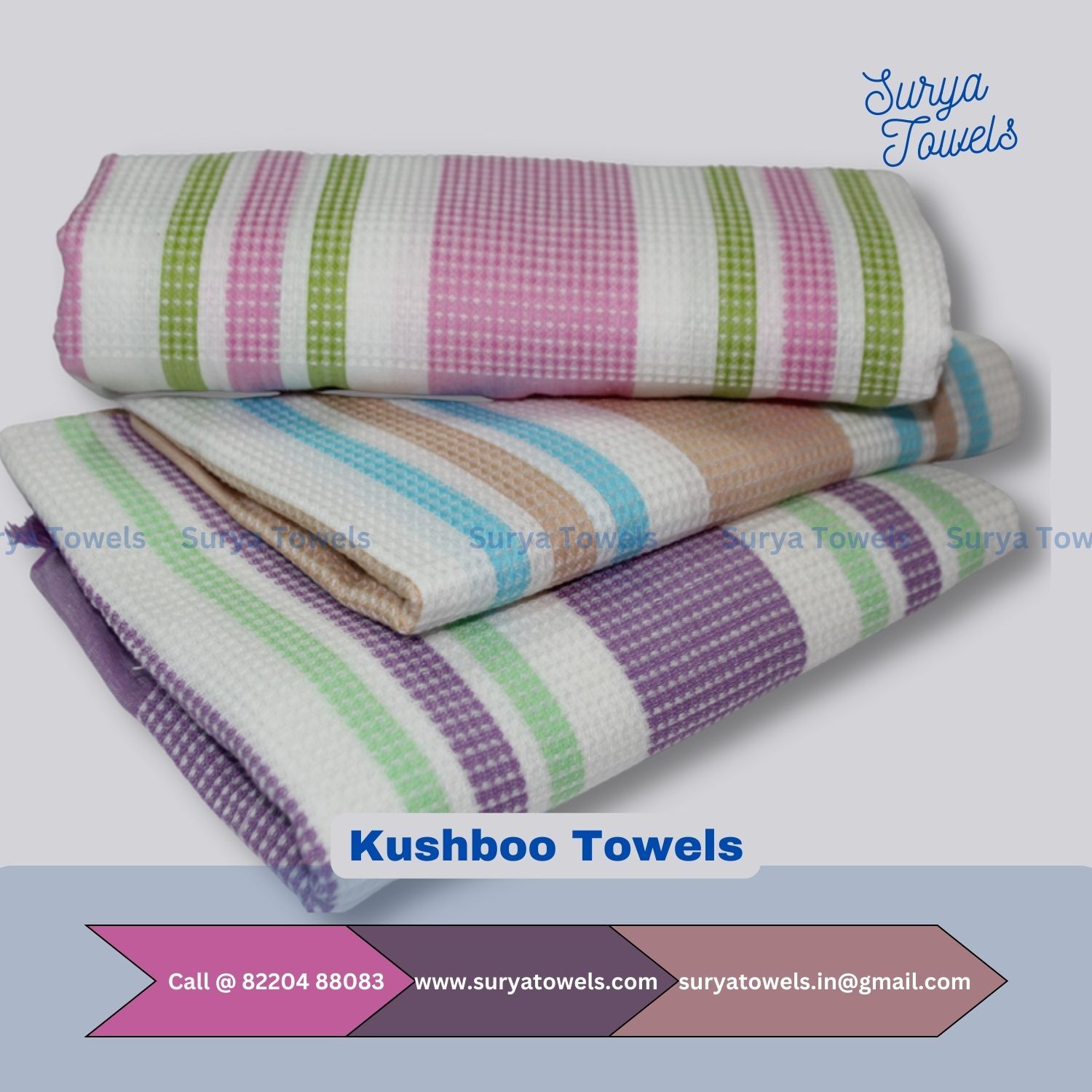 Khushboo/Kushboo Honeycomb Towels 30 x 60 180 g