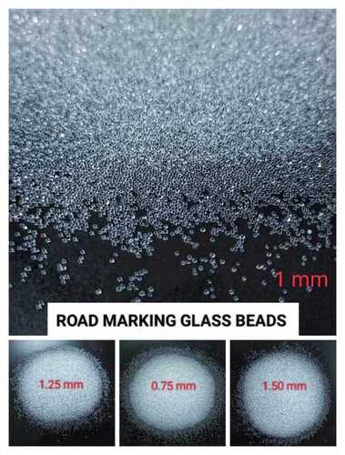 Natural Stone 0.75Mm And 1 Mm Super Round Glass Beads For Decoration And Filler In Paint Induatries