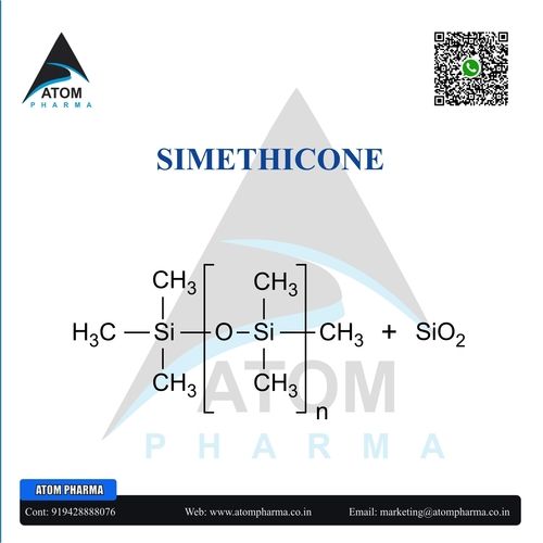 Simethicone 30 50 100 Atom Pharma Cas No: 8050-81-5