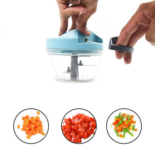 Chopper with 3 Blades for Effortlessly Chopping Vegetables and Fruits for Your Kitchen (2913)