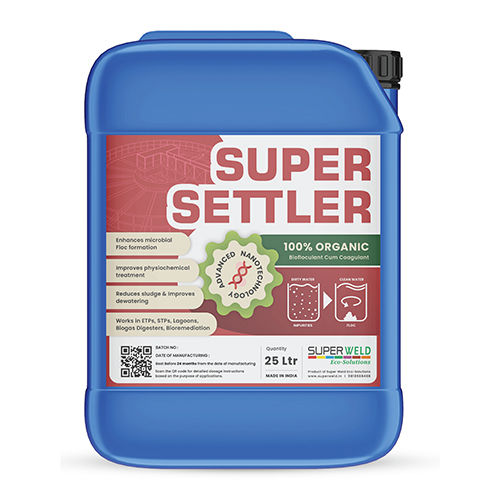 25 Ltr Super Settler - Grade: Industrial Grade