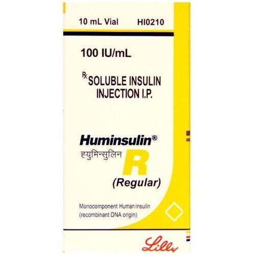 INSULIN INJECTION R 100IU/ML SOLUTION FOR INJECTION