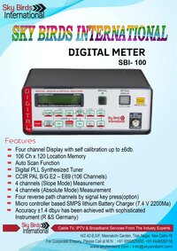 SBI-100 DIGITAL METER