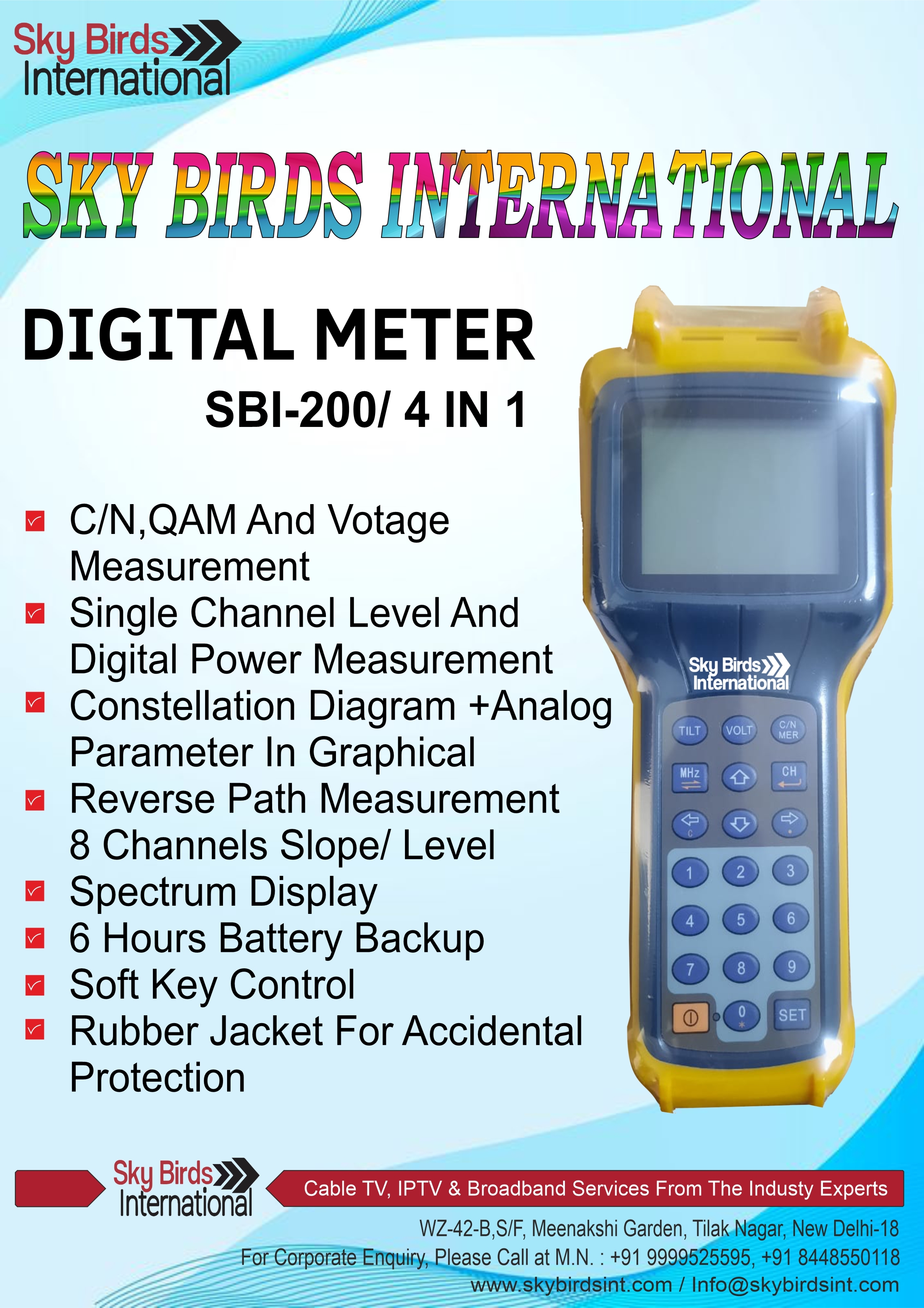 SBI-200 DIGITAL METER