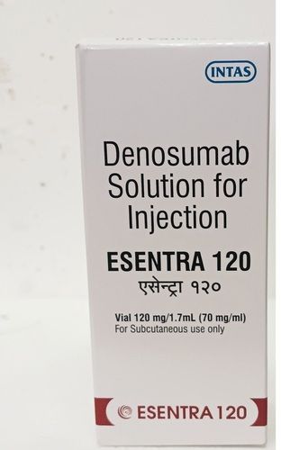  इंजेक्शन एसेंट्रा 120 के लिए डेनोसुमाब समाधान सामग्री: Denosumab-120Mg