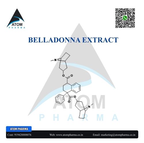 BELLADONNA EXTRACT PHYTOCHEMICALS