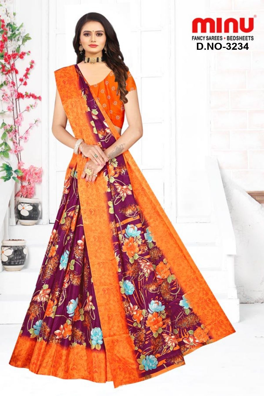 Women Printed Saree