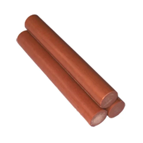 Hylam Rod - Round Shape, Different Sizes | Brown Color, Industrial Usage