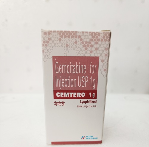GEMCITABINE FOR INJECTION USP 1GM GEMTERO 1GM