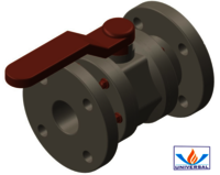 Ball Valve Suitable For High Abrasive Crystal Chemical For Solvent Type T6