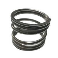 Stainless Steel Suspension Spring - Stainless Steel, N/a, Silver | Ideal For Reliable Suspension Usage In Automotive Applications