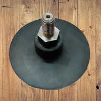 Rubber Vacuum - Natural Rubber, 70 mm Size, Black | Ideal for Industrial Applications 
