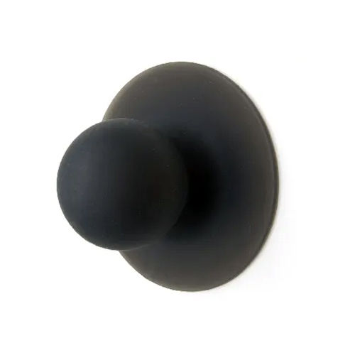 Black Rubber Droog Sucker Hook