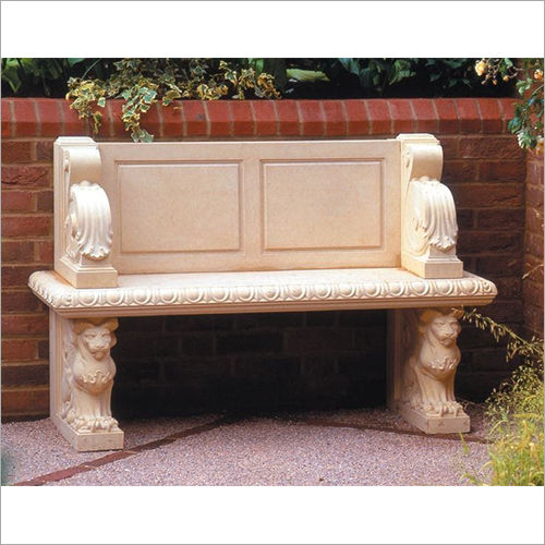 Sandstone Garden Bench