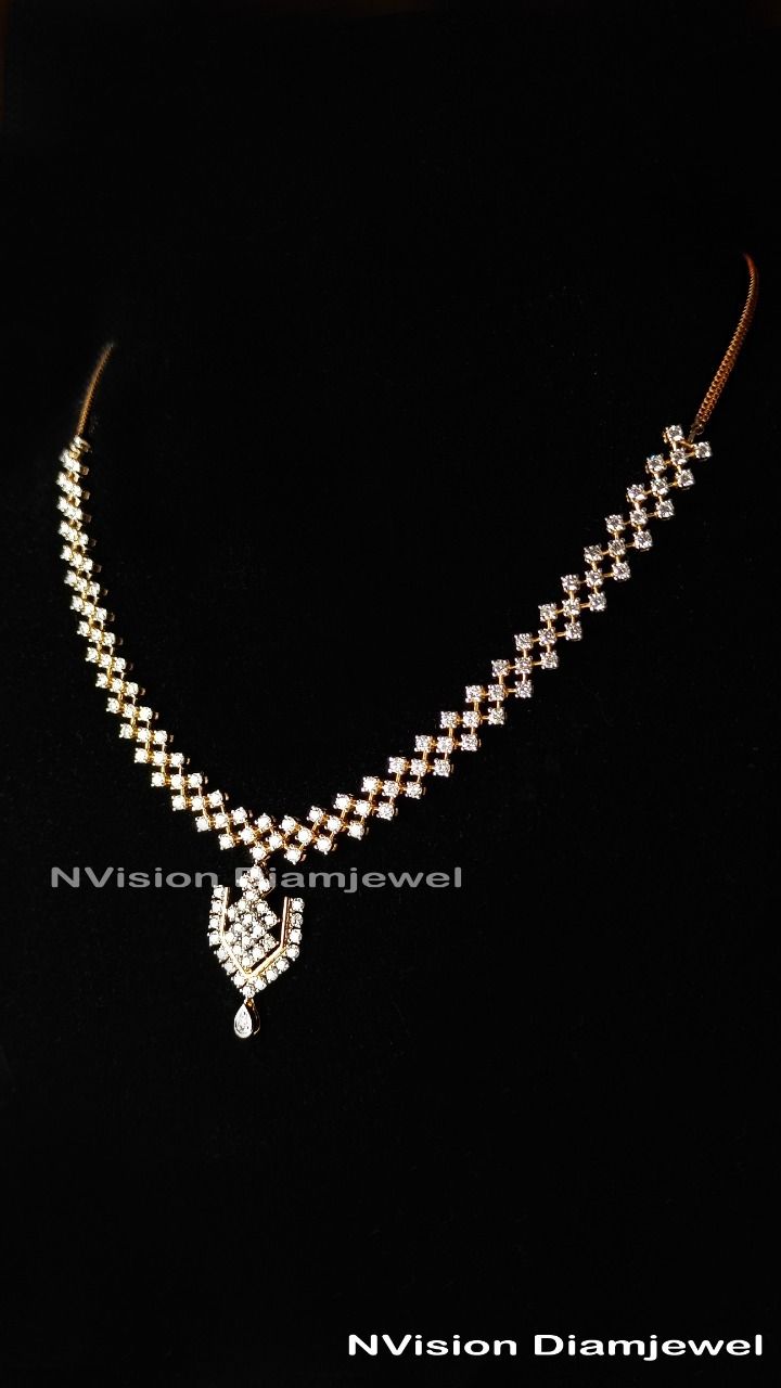 Real Diamond Neklace Set