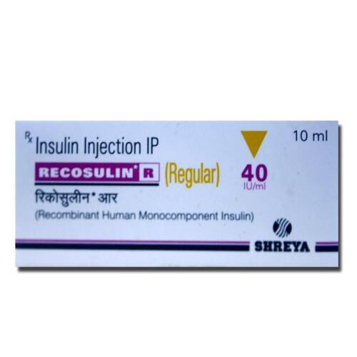 RECOSULIN R 40IU/ML INJECTION