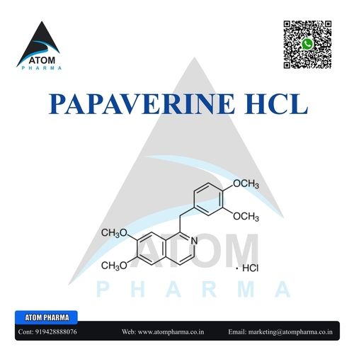 Papaverine Hcl Cas No: 61-25-6