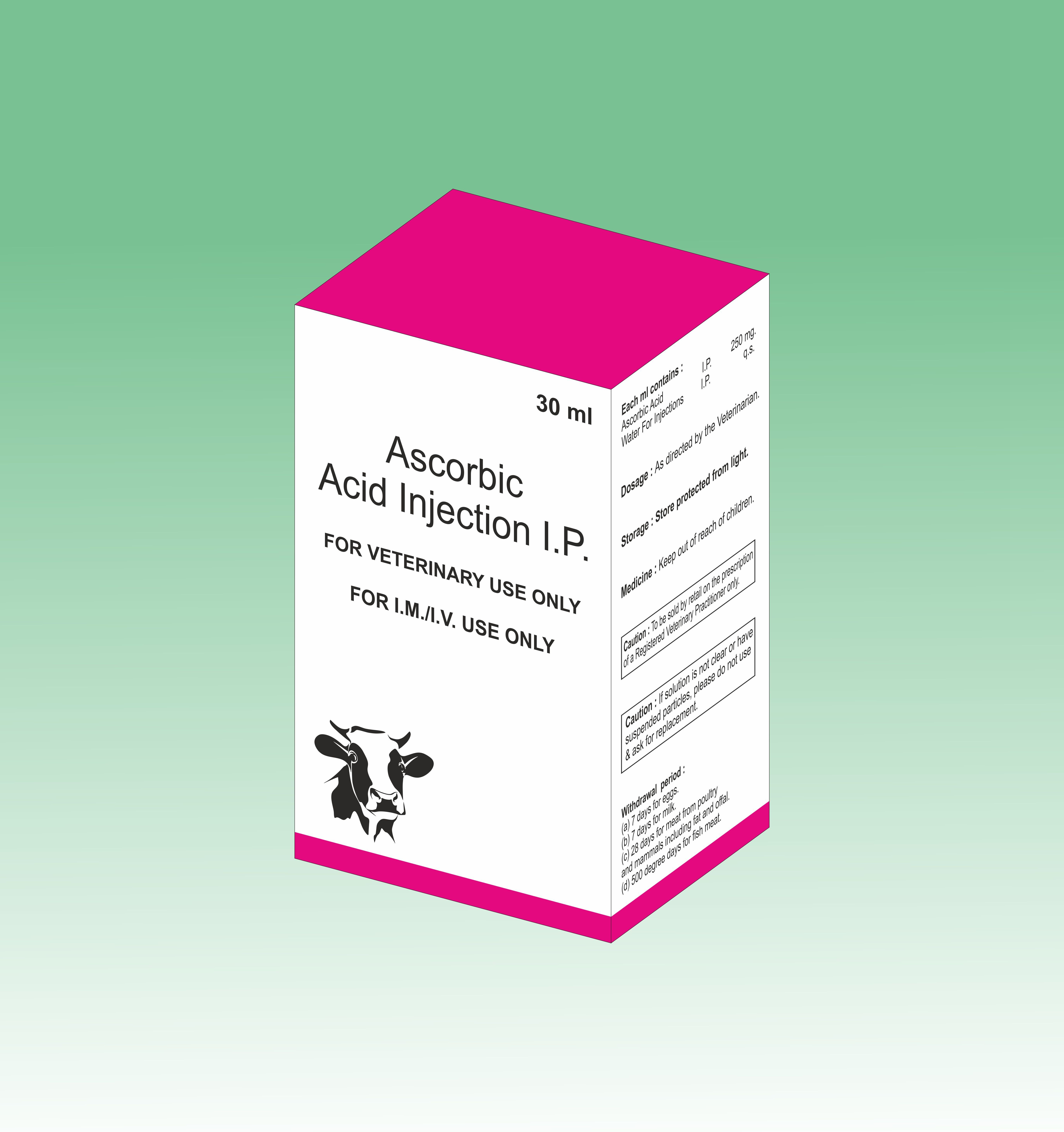 ASCORBIC ACID INJECTION IN THIRD PARTY MANUFACTURER