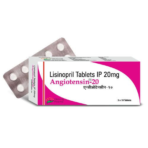 Lisinopril Angiotensin 20