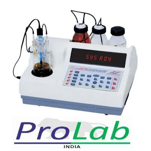 White Automatic Karl Fischer Titrator