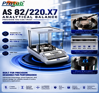 Analytical Balances - Digital Monitor Display, 0.1mg Accuracy , 230vac Power Supply - Elegant White Finish