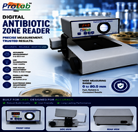 Antibiotic Zone Reader-1941 - Color: White