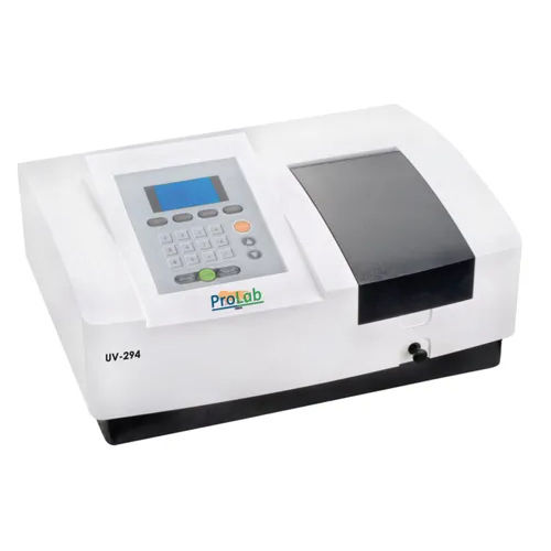 White Single Beam Uv Vis Spectrophotometer