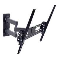 MX Heavy Duty Dual Arm Type Wall Full Motion TV Mount Bracket Stand for 26 to 55 LCD & Plasma - LED & OLED TV