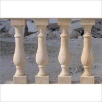 Sandstone Railing Pillar