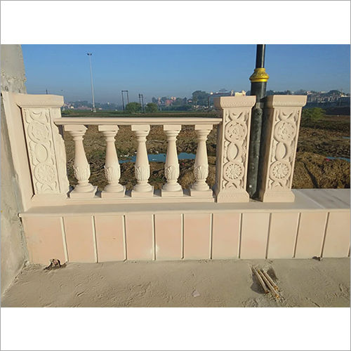 Sandstone Railing Pillar