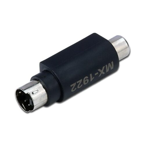 4 PIN MINI DIN MALE TO RCA FEMALE CONNECTOR