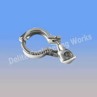 Ss Tc Clamp - Stainless Steel 304/316 & 202 , 1/2" To 12" Round Gray Metal Clamps For Industrial Use