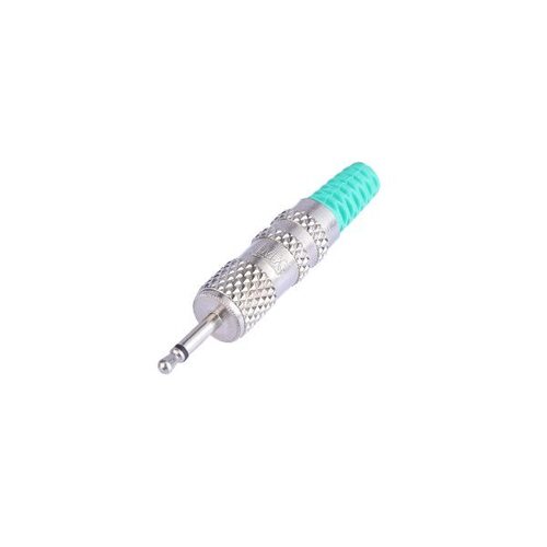 EP 2.5mm MONO MALE CONNECTOR (COPPER PLATED) SUPER DELUXE WITH METAL CAP