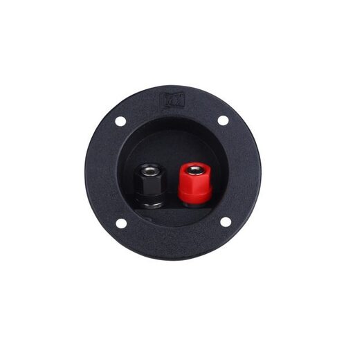 MX 2 WAY ARMY TYPE BINDING POST SPEAKER TERMINAL ROUND (75MMx45.6MM)
